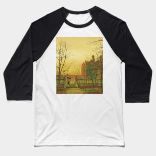 Autumn Gold by John Atkinson Grimshaw Baseball T-Shirt